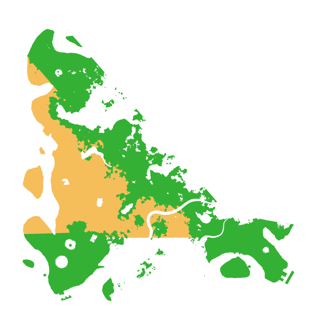 Biome Rust Map: Procedural Map, Size: 4500, Seed: 595637273