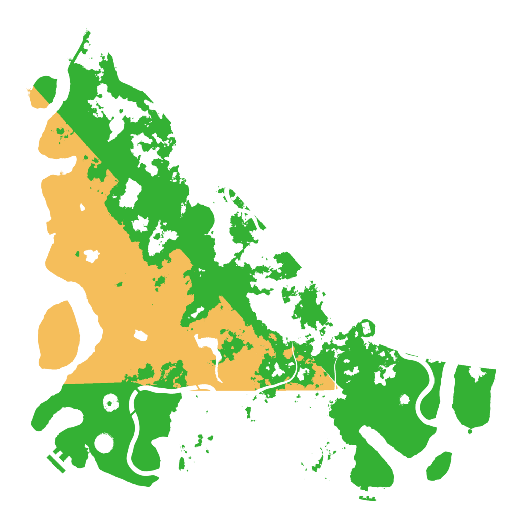 Biome Rust Map: Procedural Map, Size: 4700, Seed: 3456