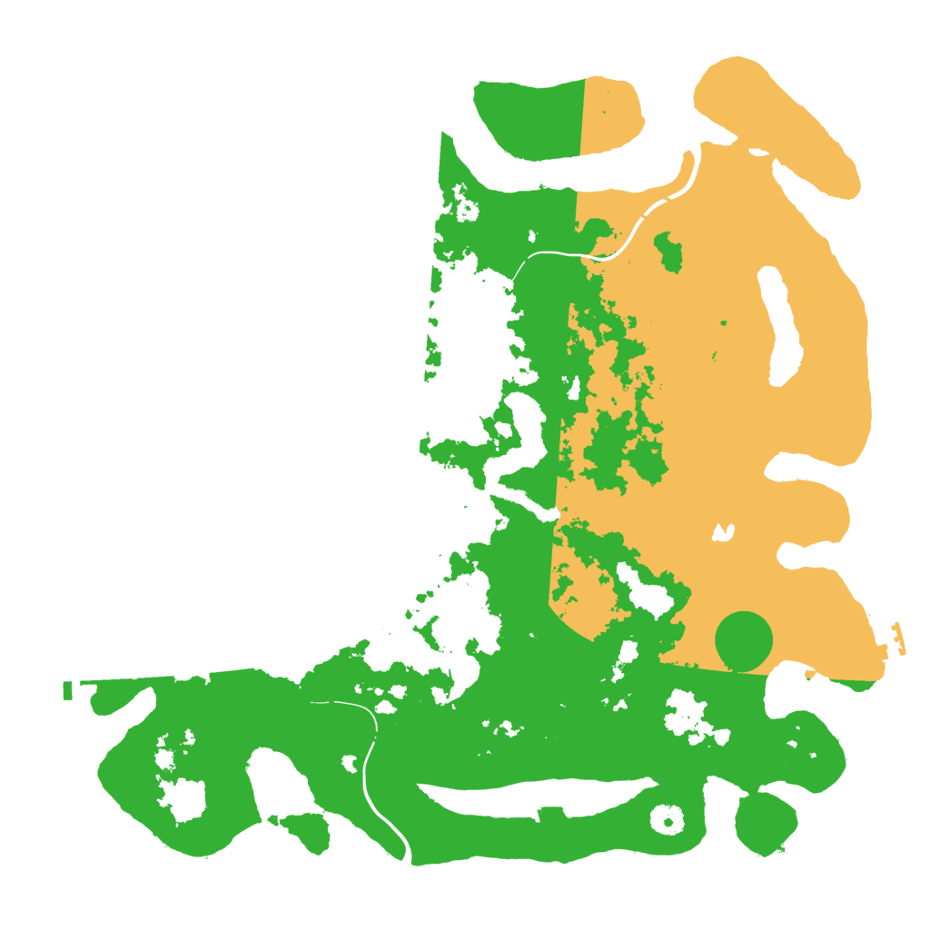 Biome Rust Map: Procedural Map, Size: 4250, Seed: 1543615364