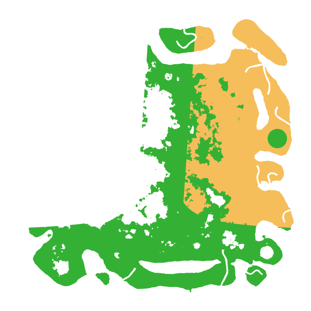 Biome Rust Map: Procedural Map, Size: 4250, Seed: 1543615364