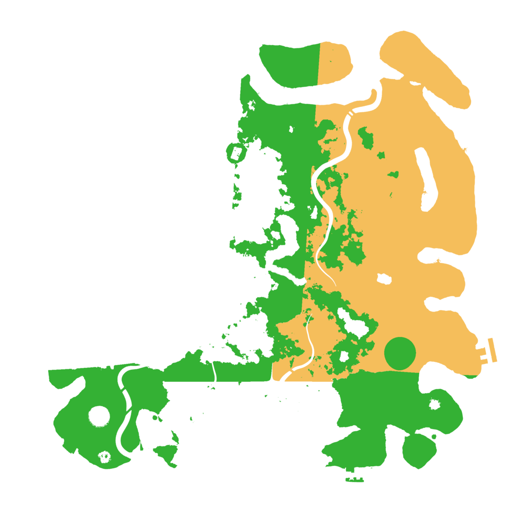 Biome Rust Map: Procedural Map, Size: 4250, Seed: 1543615364