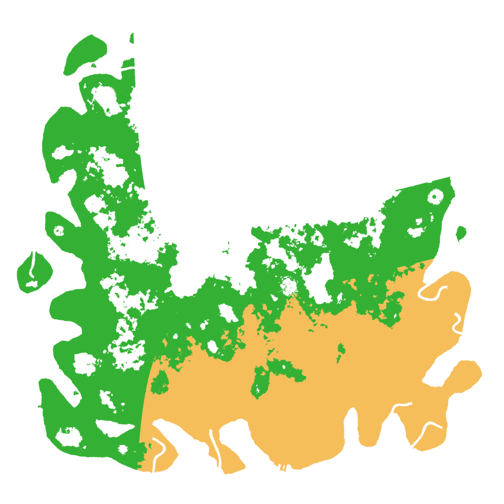 Biome Rust Map: Procedural Map, Size: 5000, Seed: 379059035