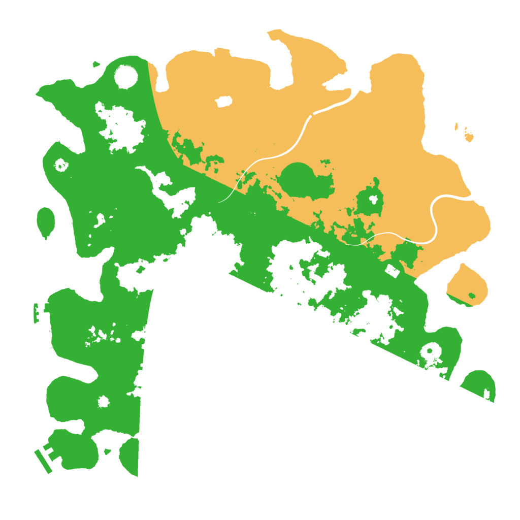 Biome Rust Map: Procedural Map, Size: 4000, Seed: 305508340