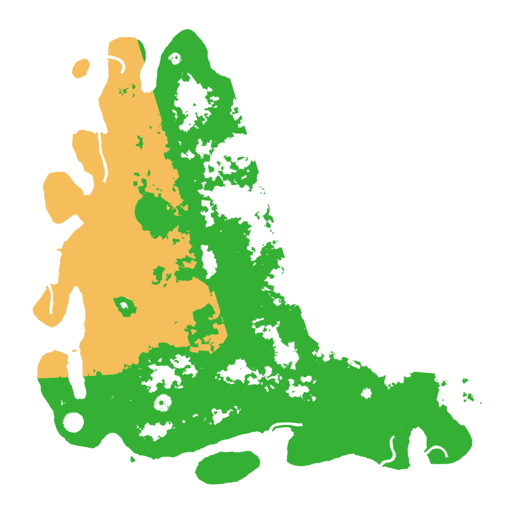 Biome Rust Map: Procedural Map, Size: 4500, Seed: 1878428924