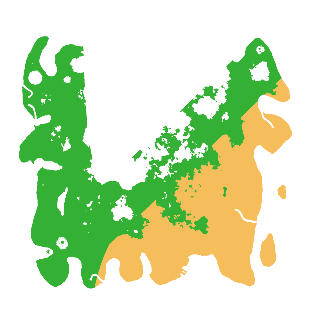Biome Rust Map: Procedural Map, Size: 4000, Seed: 663706958