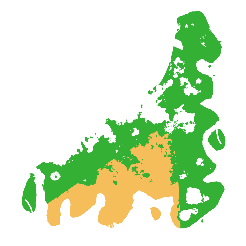 Biome Rust Map: Procedural Map, Size: 4000, Seed: 116