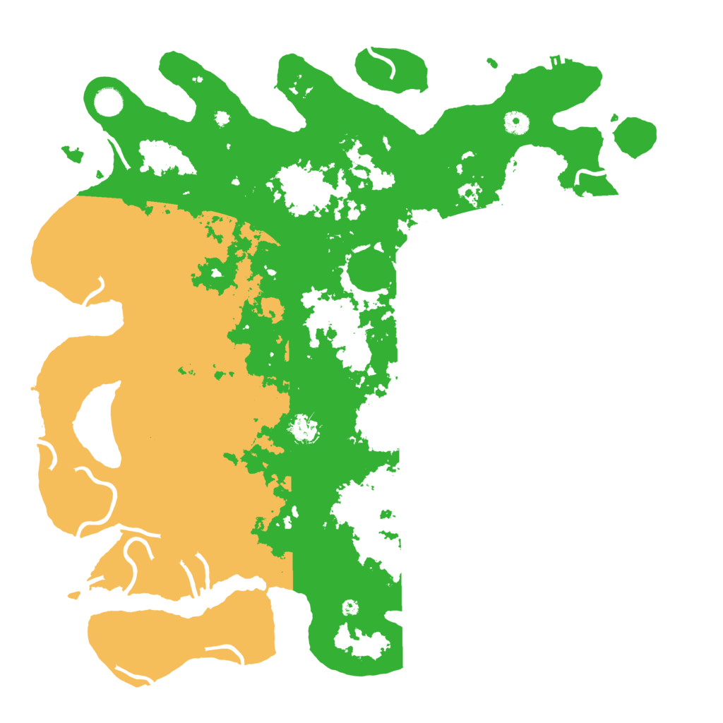 Biome Rust Map: Procedural Map, Size: 4450, Seed: 18400