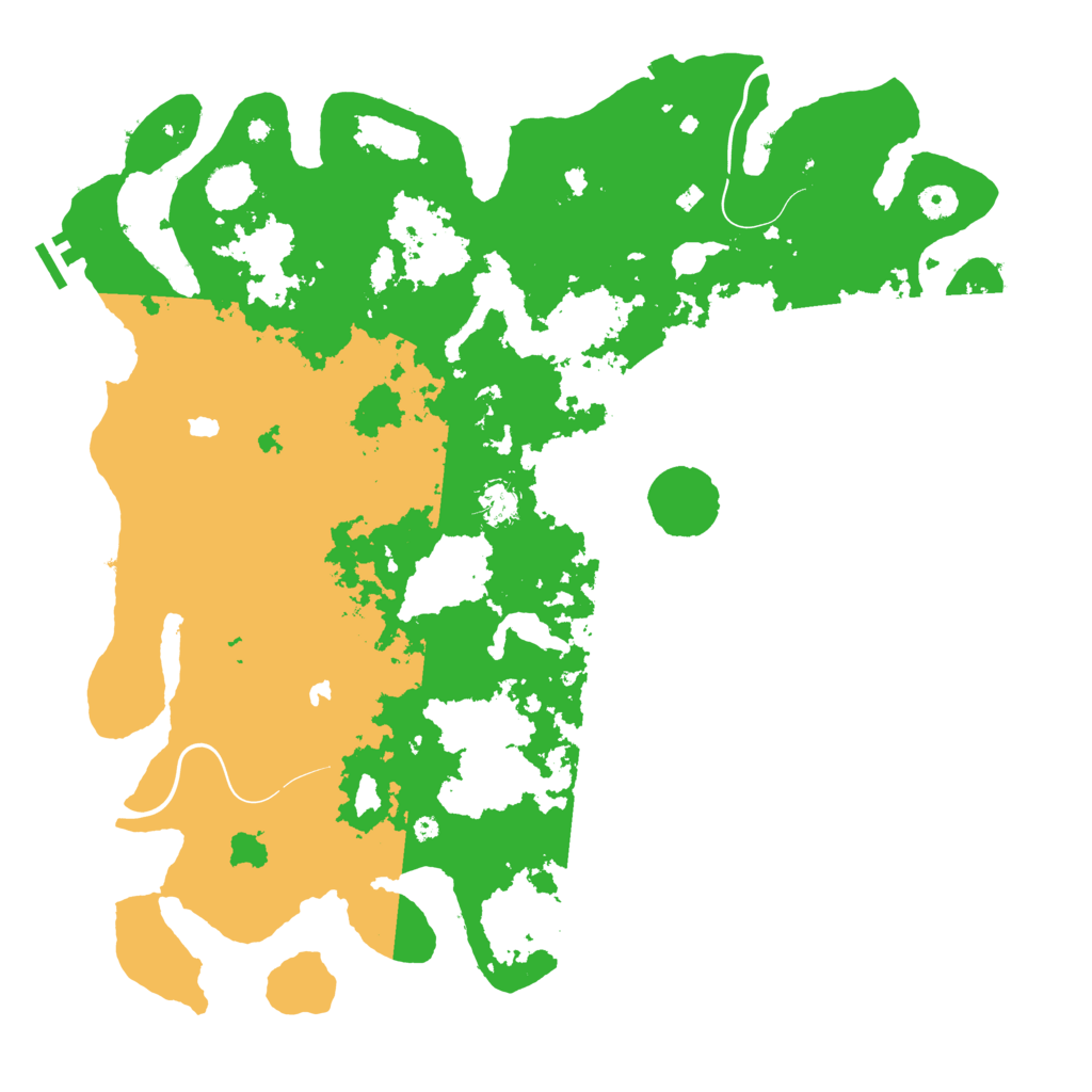 Biome Rust Map: Procedural Map, Size: 4500, Seed: 1983880920