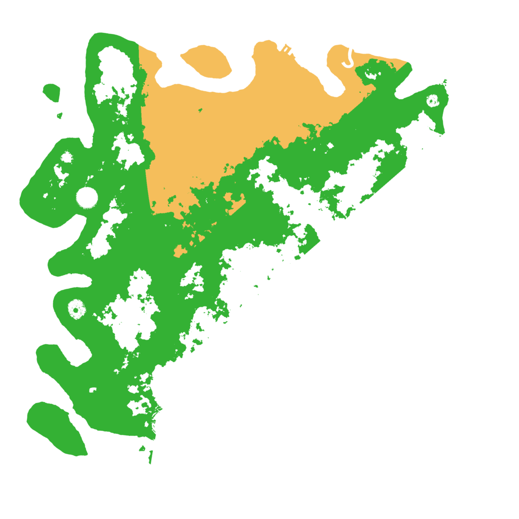 Biome Rust Map: Procedural Map, Size: 4250, Seed: 8881555