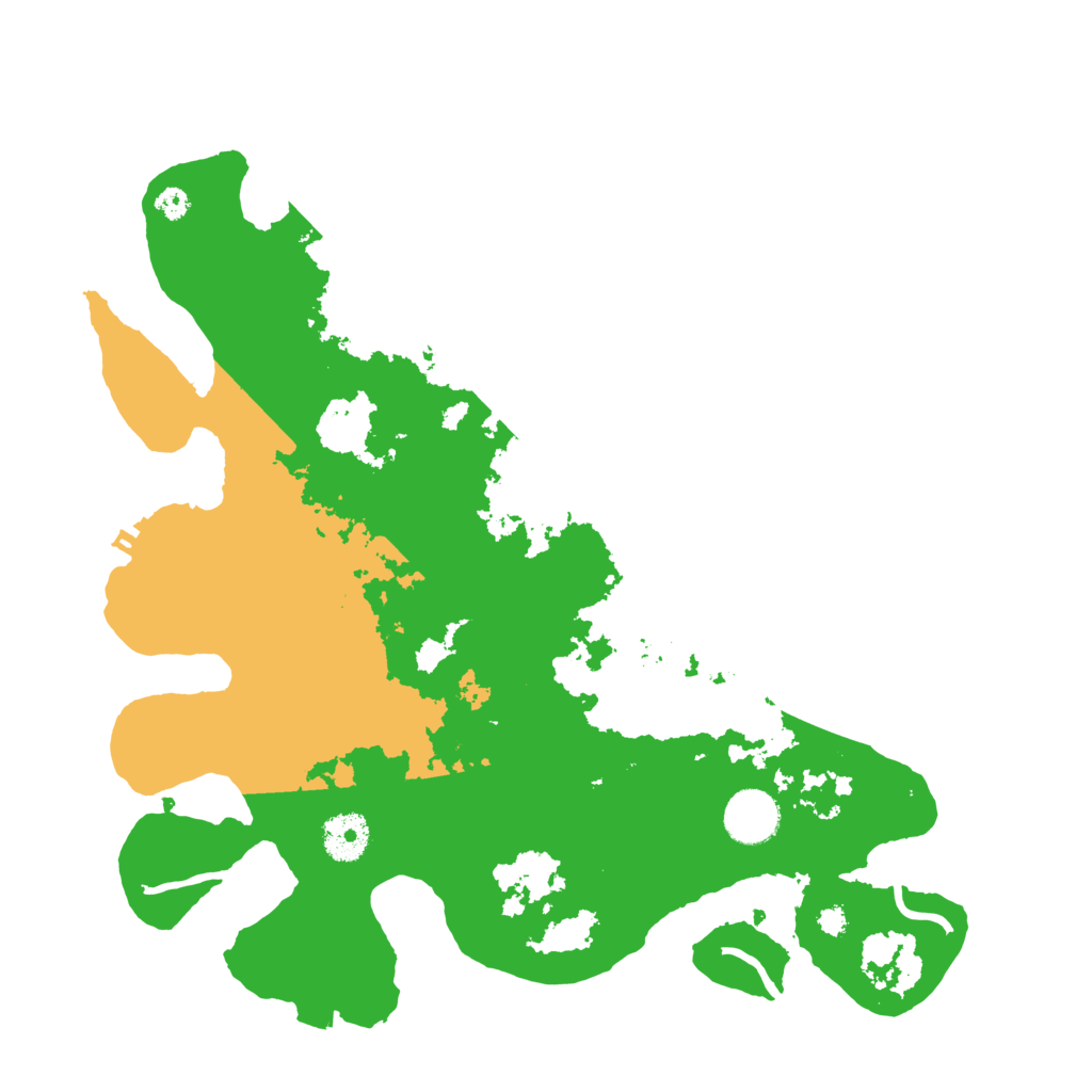 Biome Rust Map: Procedural Map, Size: 3500, Seed: 8008513