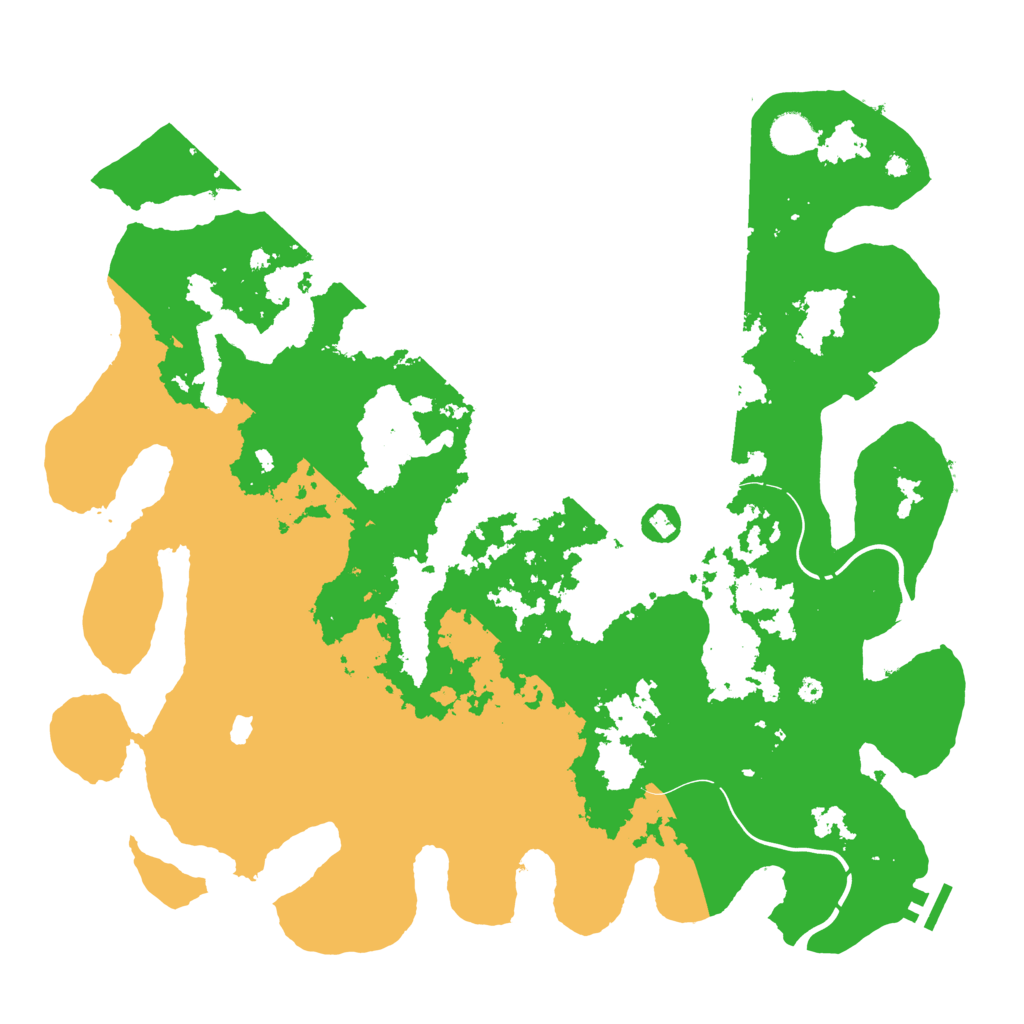 Biome Rust Map: Procedural Map, Size: 4250, Seed: 1740842382