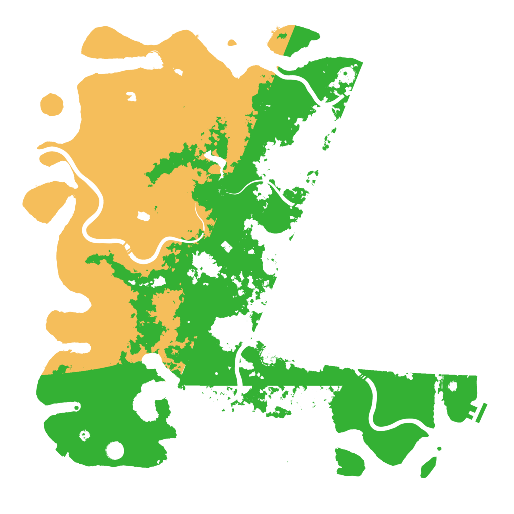 Biome Rust Map: Procedural Map, Size: 5000, Seed: 133705
