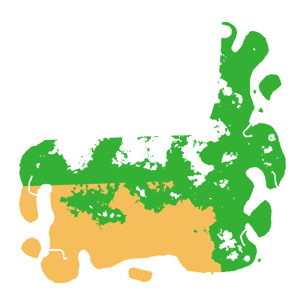 Biome Rust Map: Procedural Map, Size: 4250, Seed: 728047365