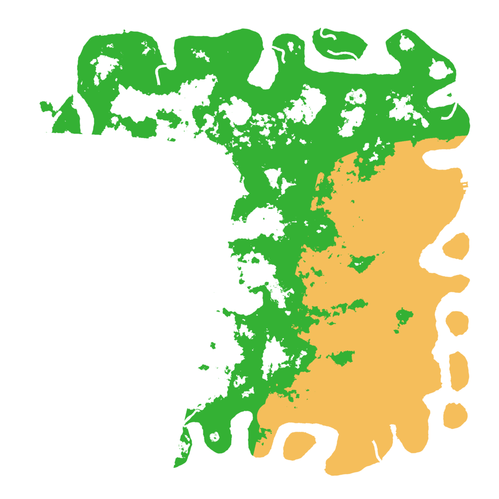 Biome Rust Map: Procedural Map, Size: 5500, Seed: 659824
