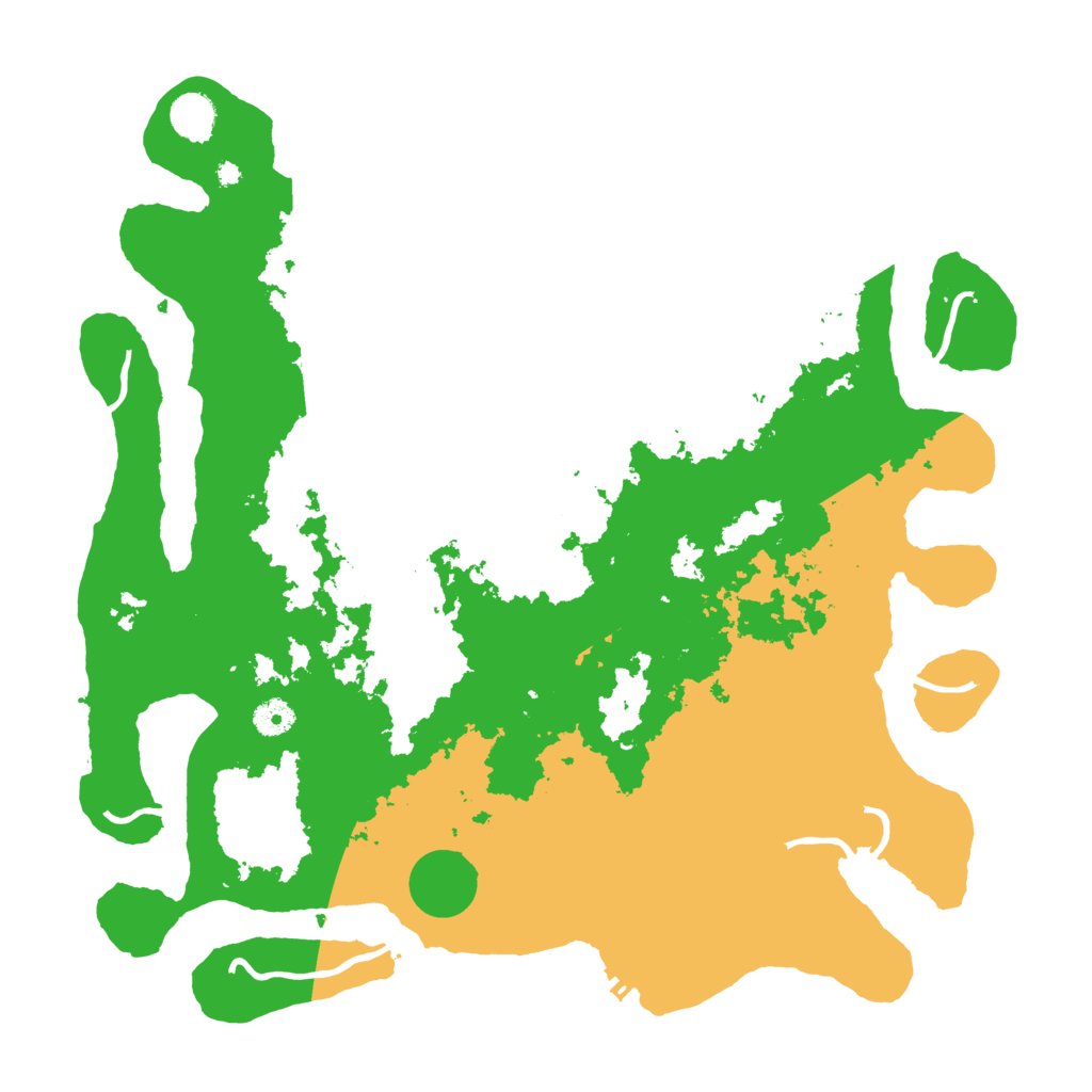 Biome Rust Map: Procedural Map, Size: 4250, Seed: 1808679878