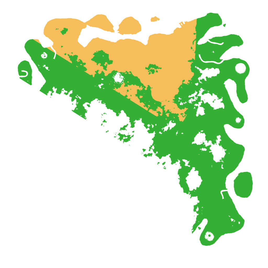 Biome Rust Map: Procedural Map, Size: 4500, Seed: 90384027