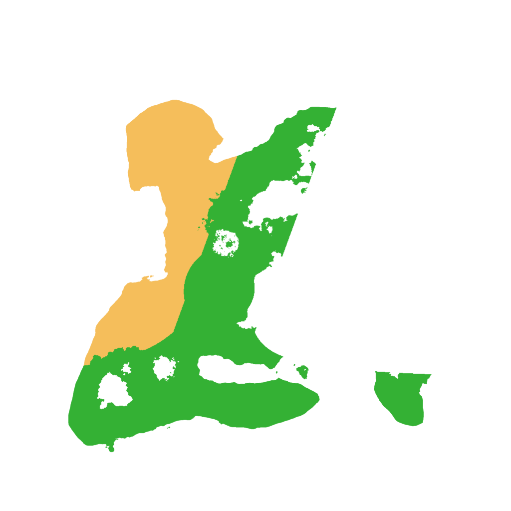 Biome Rust Map: Procedural Map, Size: 2000, Seed: 63