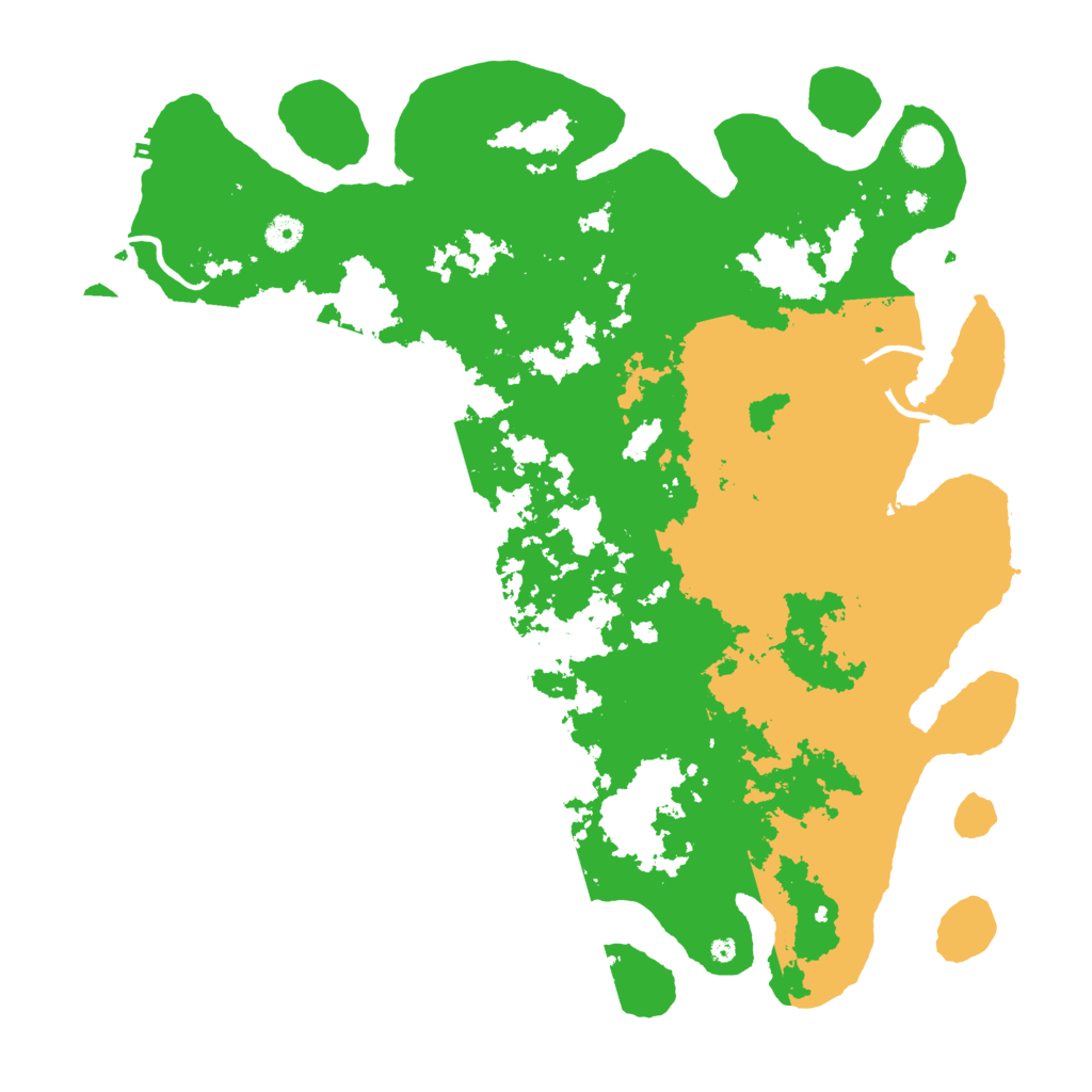 Biome Rust Map: Procedural Map, Size: 4500, Seed: 269878096