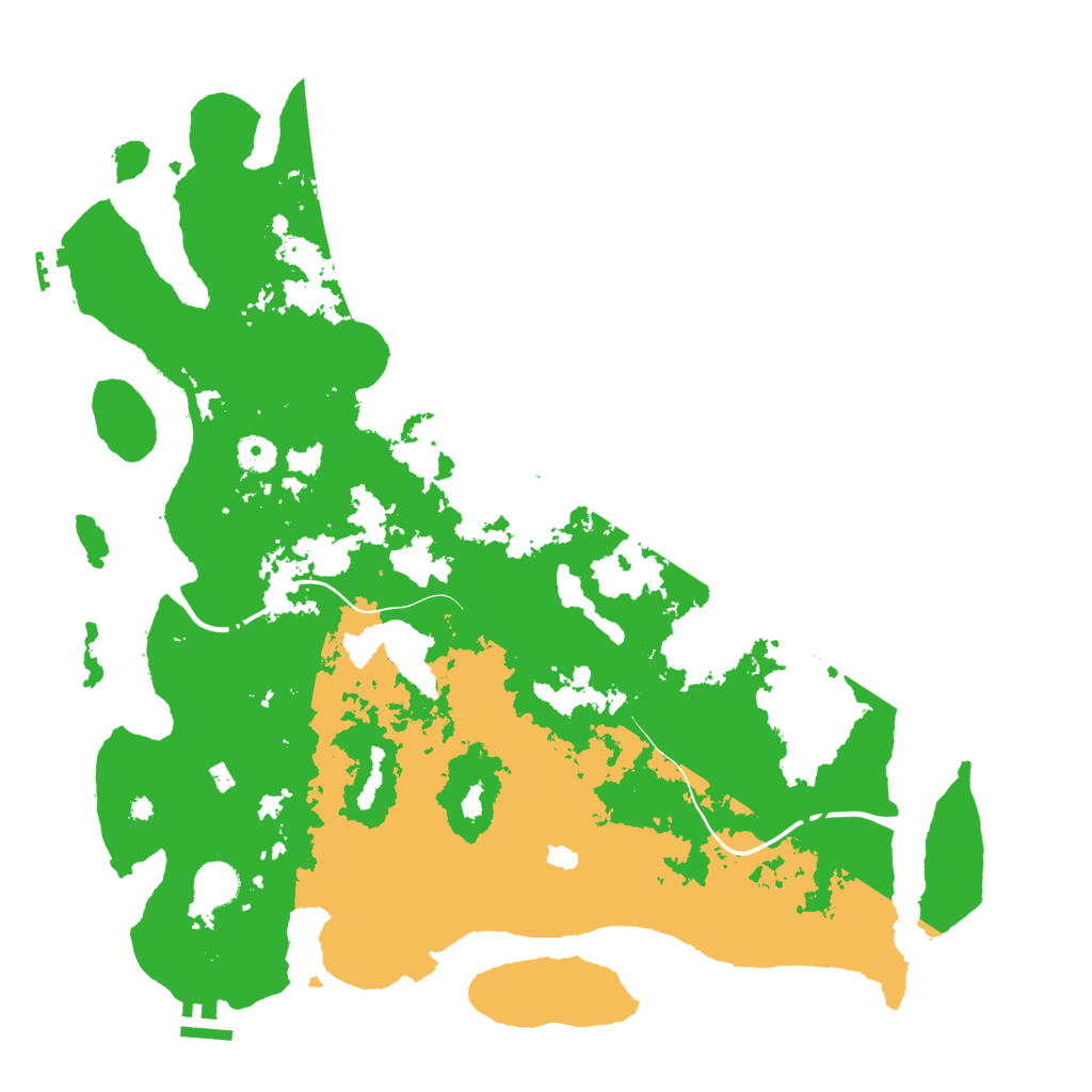 Biome Rust Map: Procedural Map, Size: 4250, Seed: 1286551903