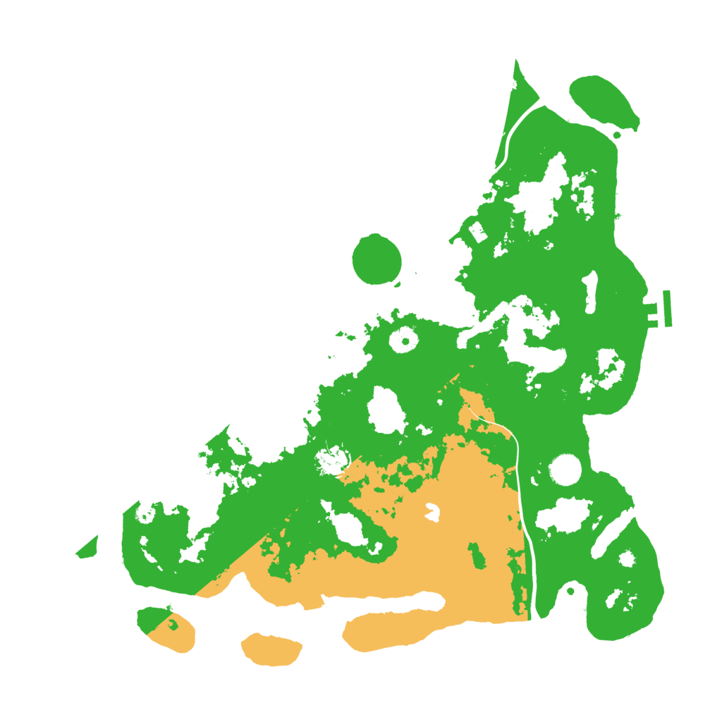 Biome Rust Map: Procedural Map, Size: 4000, Seed: 1310963005