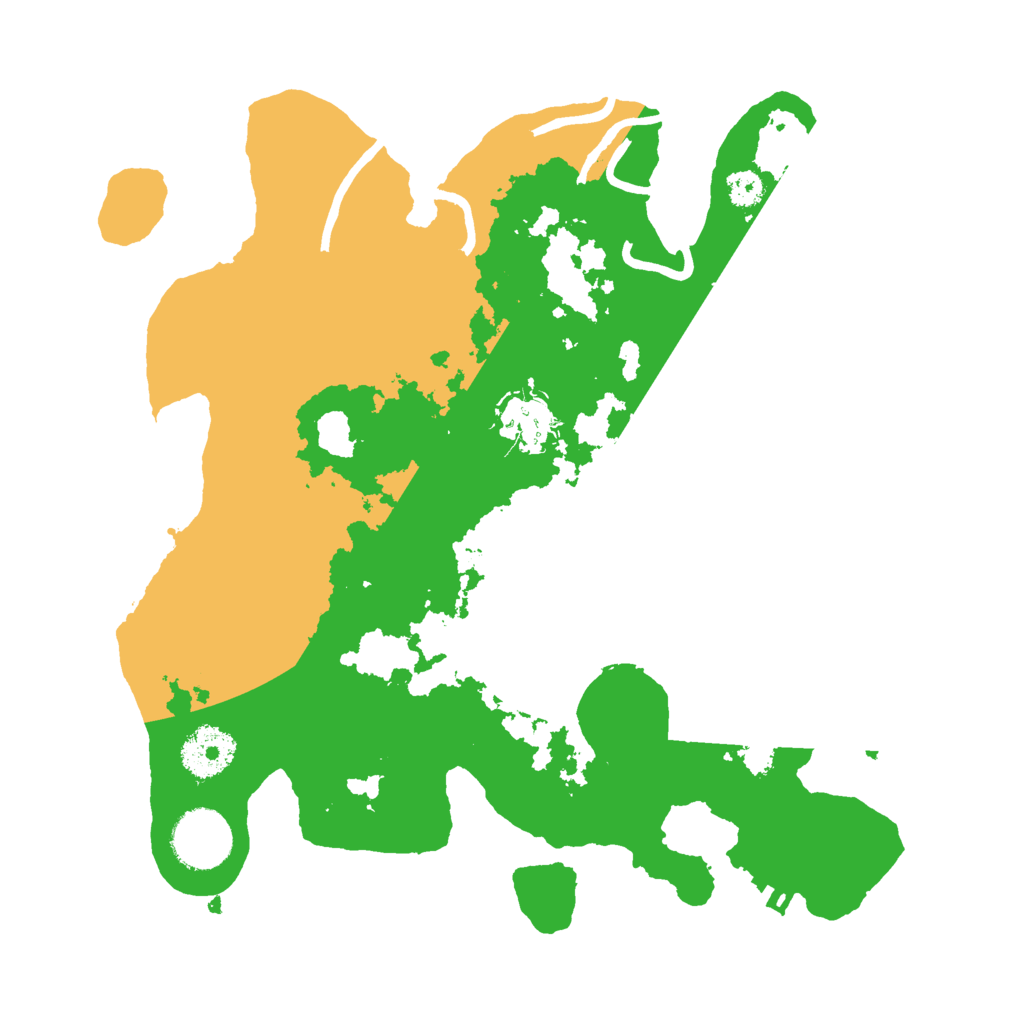 Biome Rust Map: Procedural Map, Size: 3000, Seed: 1335584295