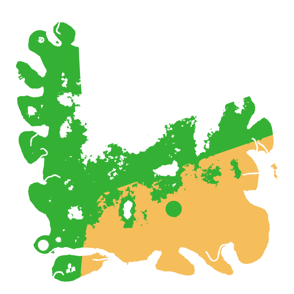 Biome Rust Map: Procedural Map, Size: 4800, Seed: 1307031652