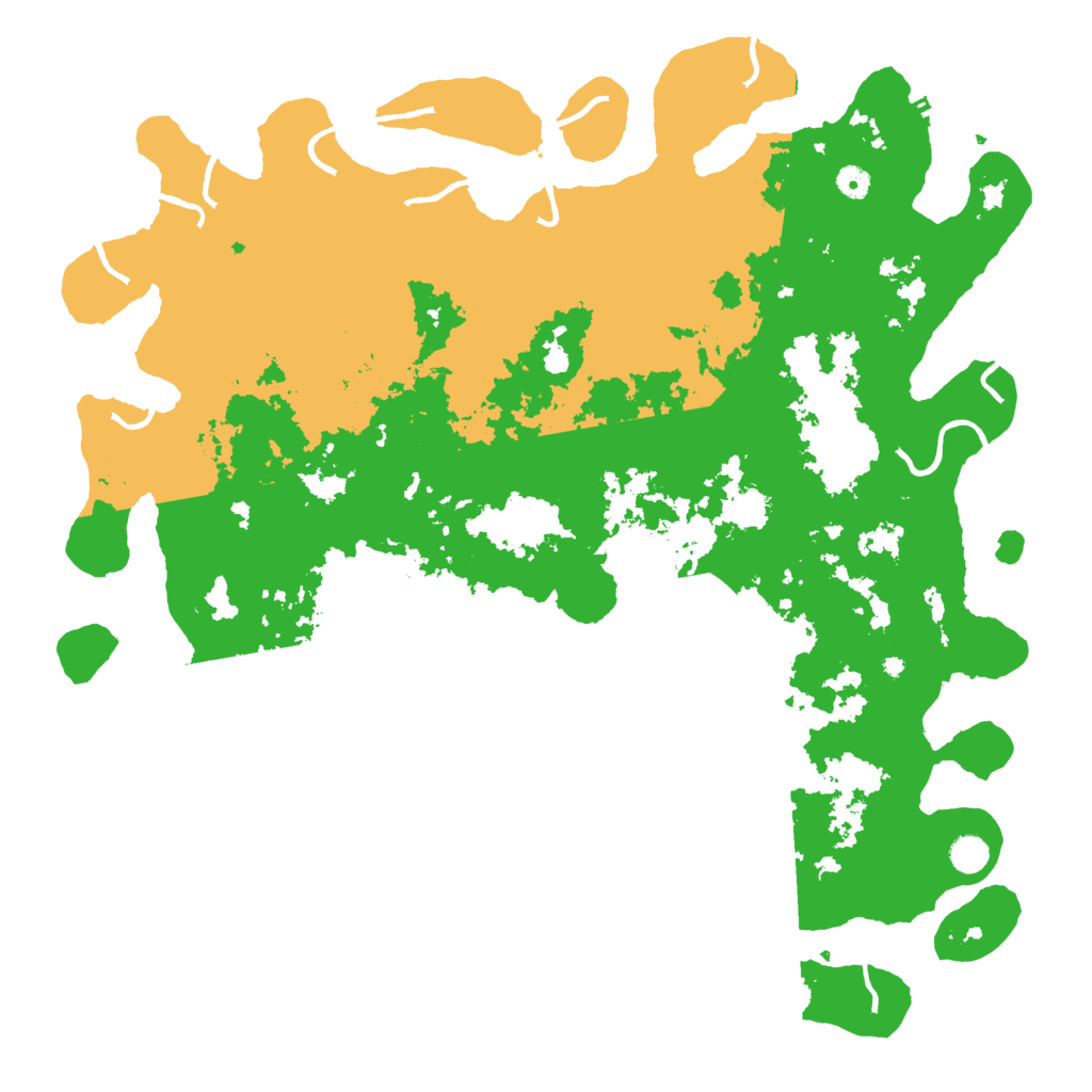 Biome Rust Map: Procedural Map, Size: 5000, Seed: 188