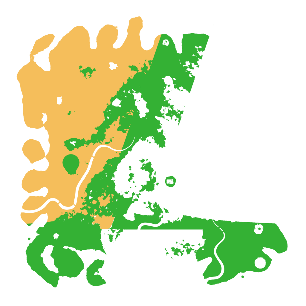 Biome Rust Map: Procedural Map, Size: 4800, Seed: 1450274525