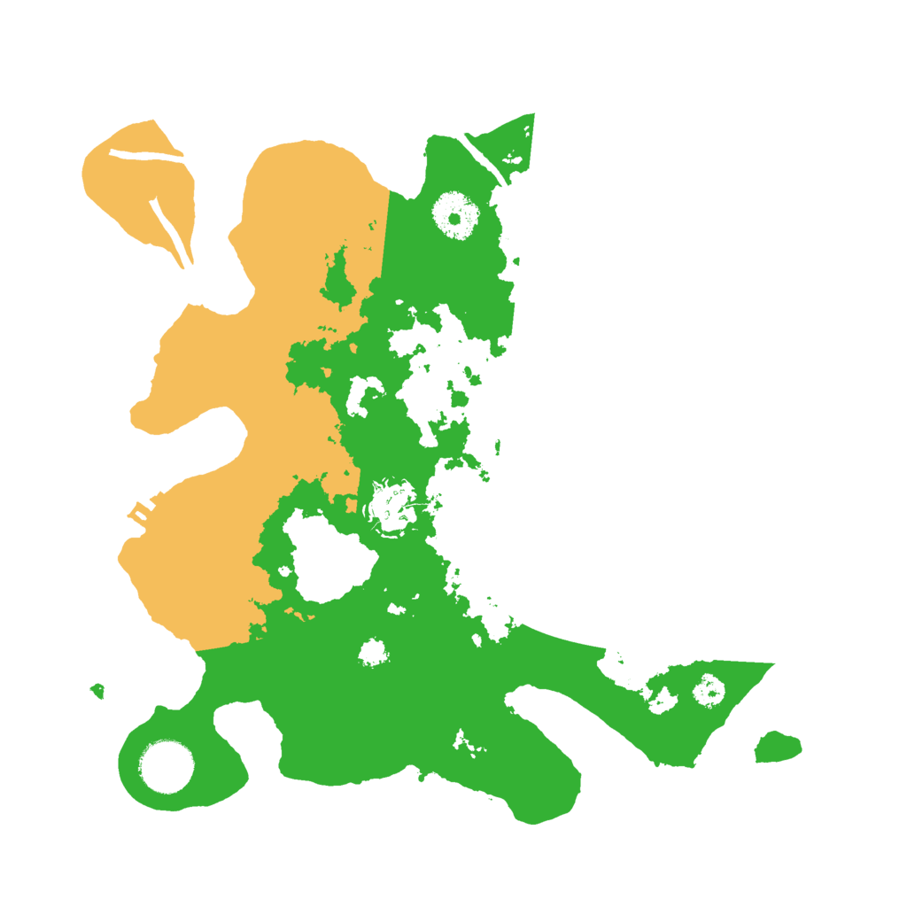 Biome Rust Map: Procedural Map, Size: 3000, Seed: 5849