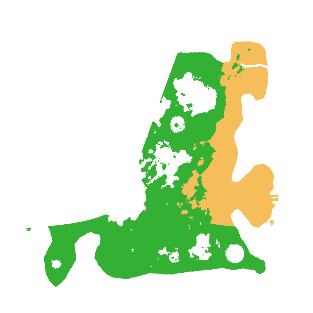 Biome Rust Map: Procedural Map, Size: 3000, Seed: 425835204