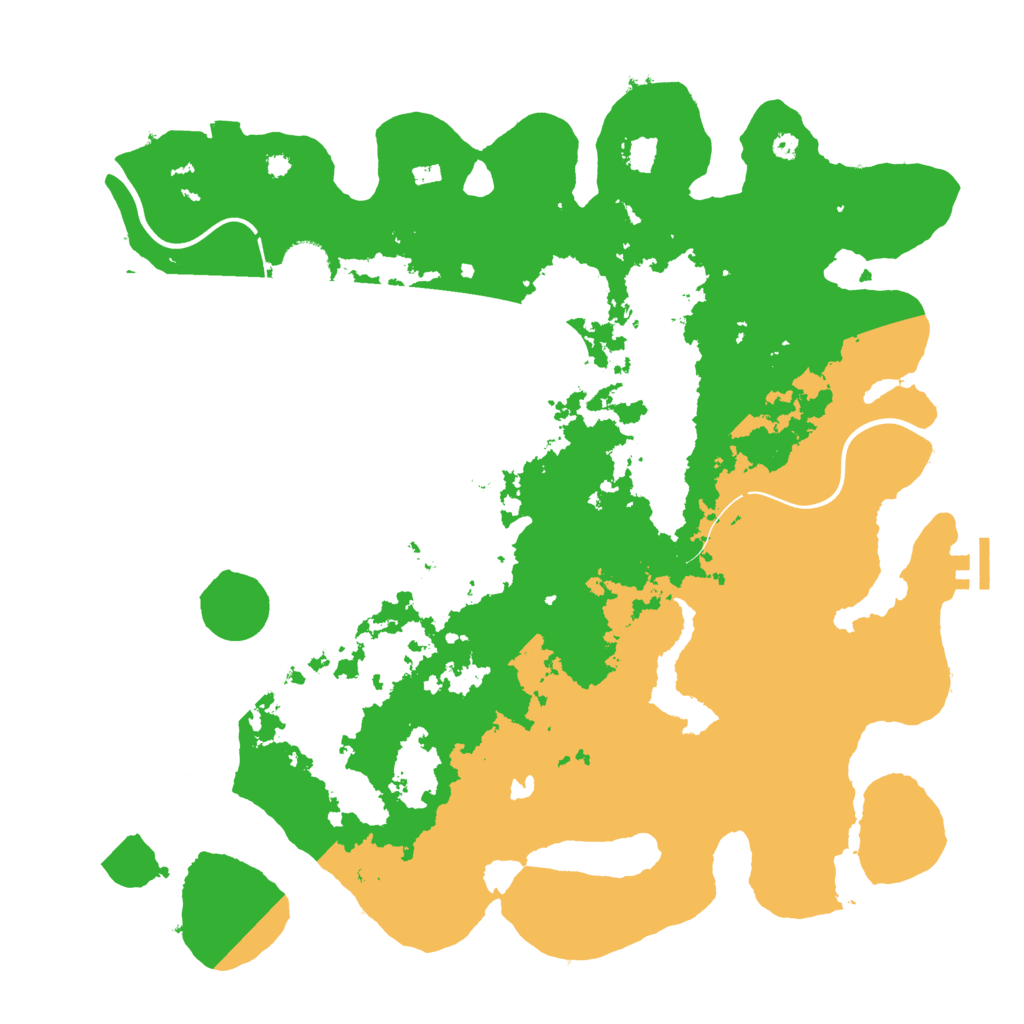Biome Rust Map: Procedural Map, Size: 4000, Seed: 1399092987