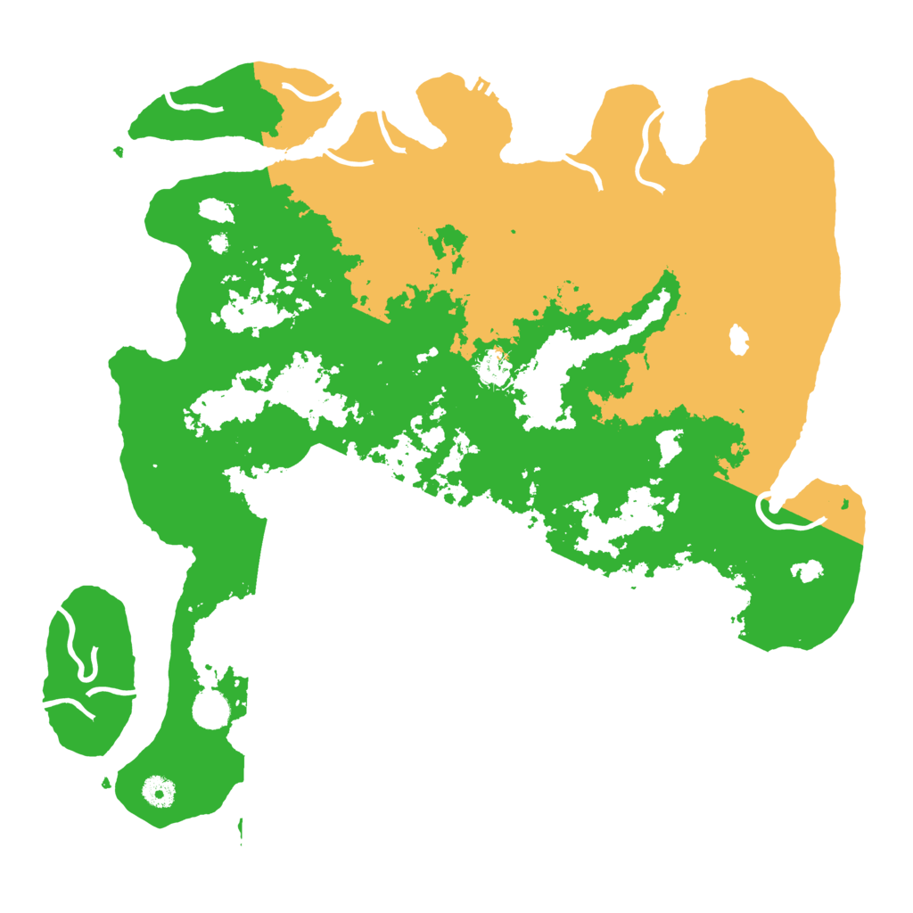 Biome Rust Map: Procedural Map, Size: 4250, Seed: 1876337760