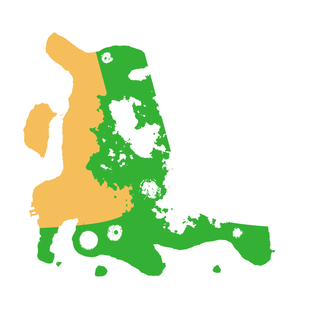 Biome Rust Map: Procedural Map, Size: 3000, Seed: 1007452439