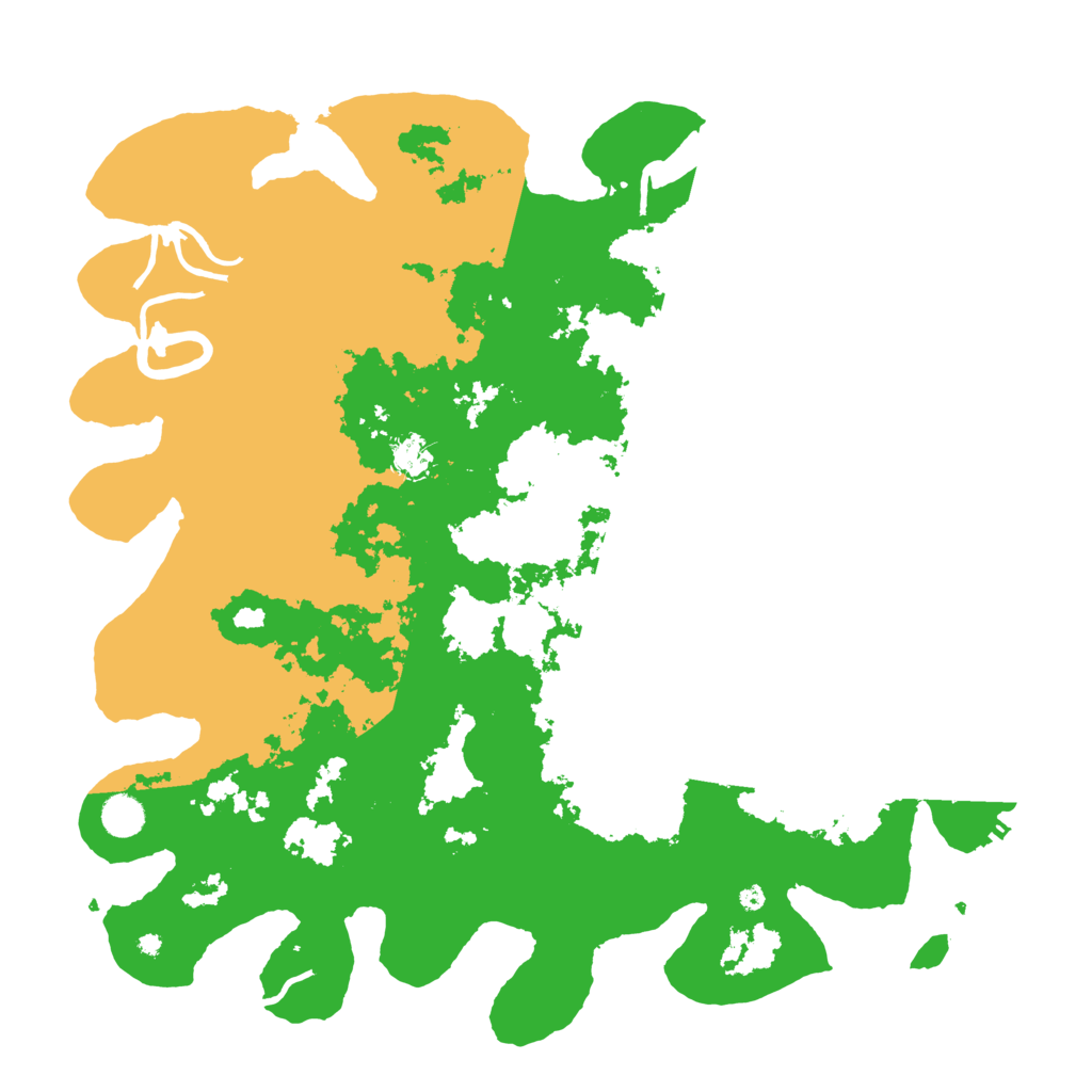 Biome Rust Map: Procedural Map, Size: 4500, Seed: 541