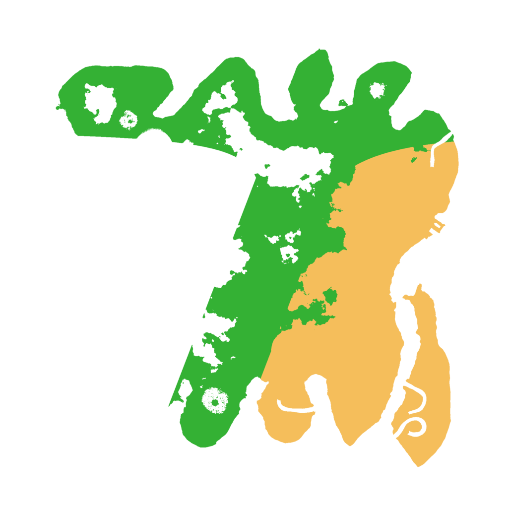 Biome Rust Map: Procedural Map, Size: 3000, Seed: 107037113