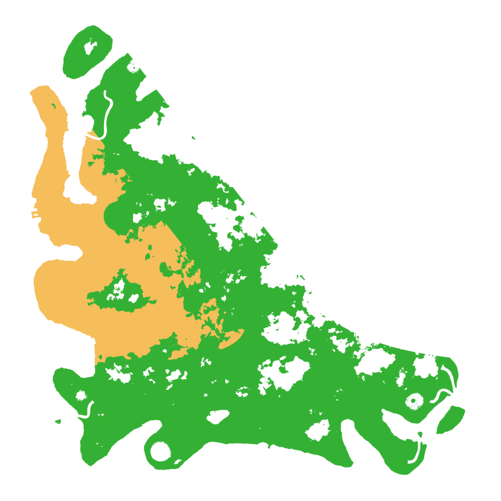 Biome Rust Map: Procedural Map, Size: 4500, Seed: 1052430906