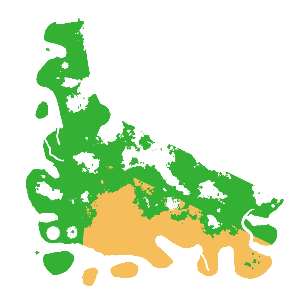Biome Rust Map: Procedural Map, Size: 4000, Seed: 1357