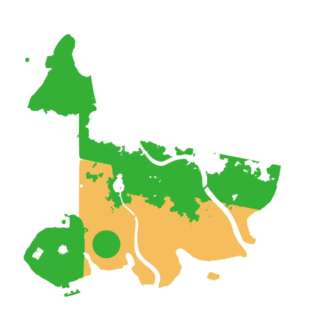 Biome Rust Map: Procedural Map, Size: 3000, Seed: 1467562140