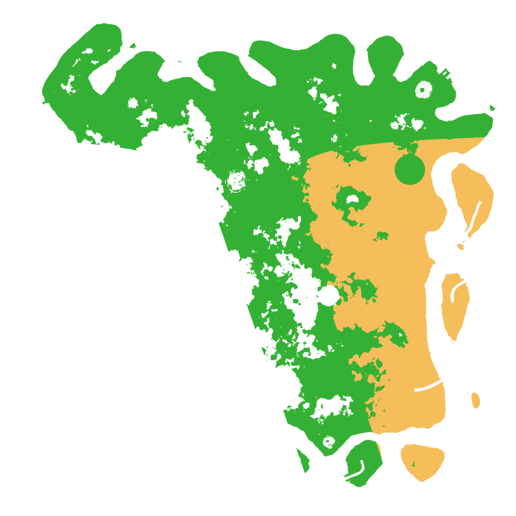 Biome Rust Map: Procedural Map, Size: 4500, Seed: 1259755898