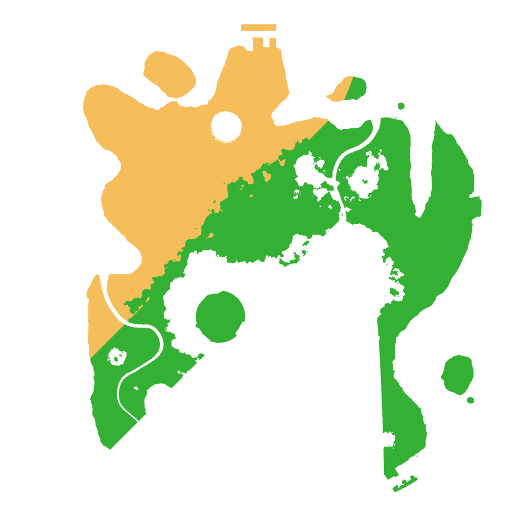 Biome Rust Map: Procedural Map, Size: 3000, Seed: 2014847160