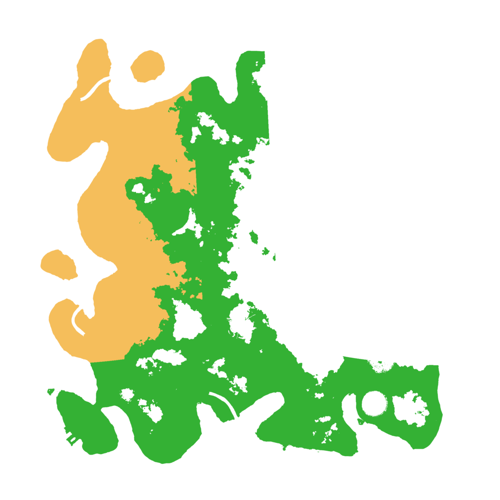 Biome Rust Map: Procedural Map, Size: 3500, Seed: 98516950