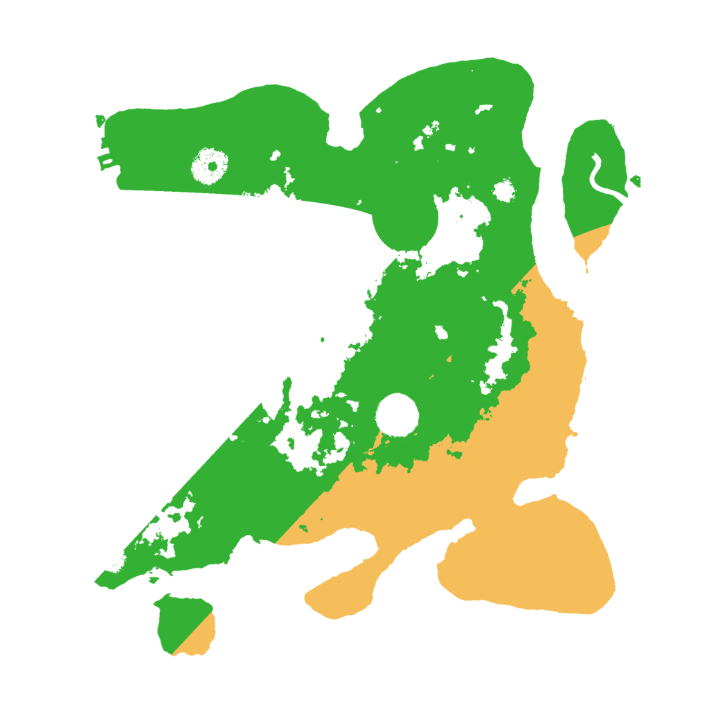 Biome Rust Map: Procedural Map, Size: 3000, Seed: 673767182