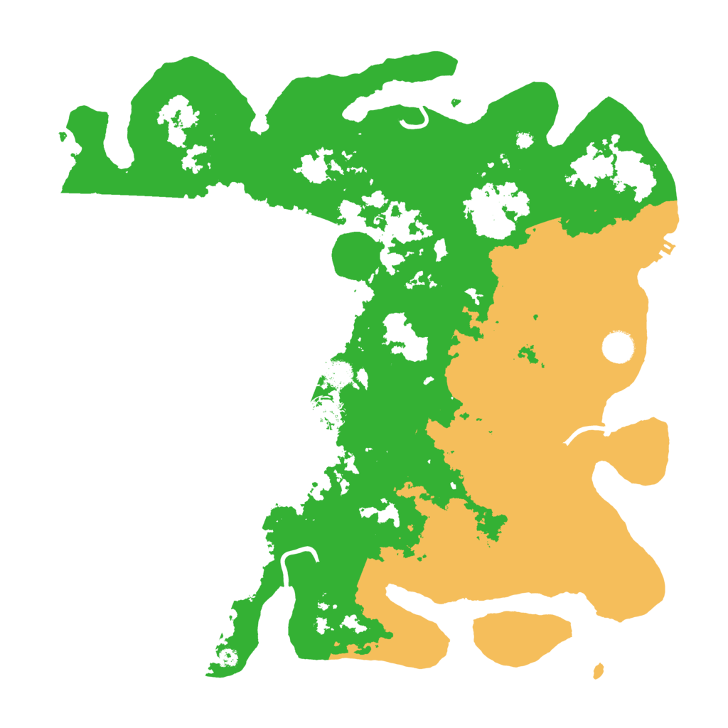 Biome Rust Map: Procedural Map, Size: 4000, Seed: 1025357887