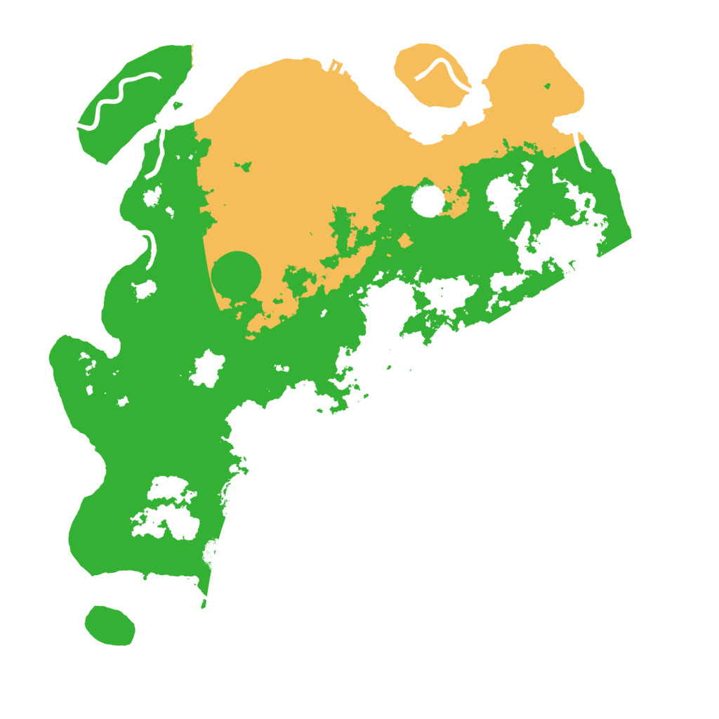 Biome Rust Map: Procedural Map, Size: 4000, Seed: 776904