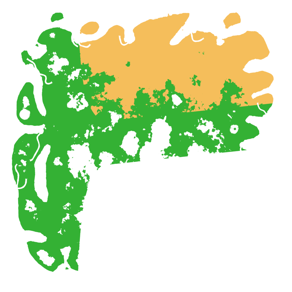 Biome Rust Map: Procedural Map, Size: 5000, Seed: 945213