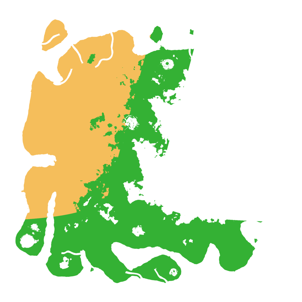 Biome Rust Map: Procedural Map, Size: 4000, Seed: 614922428