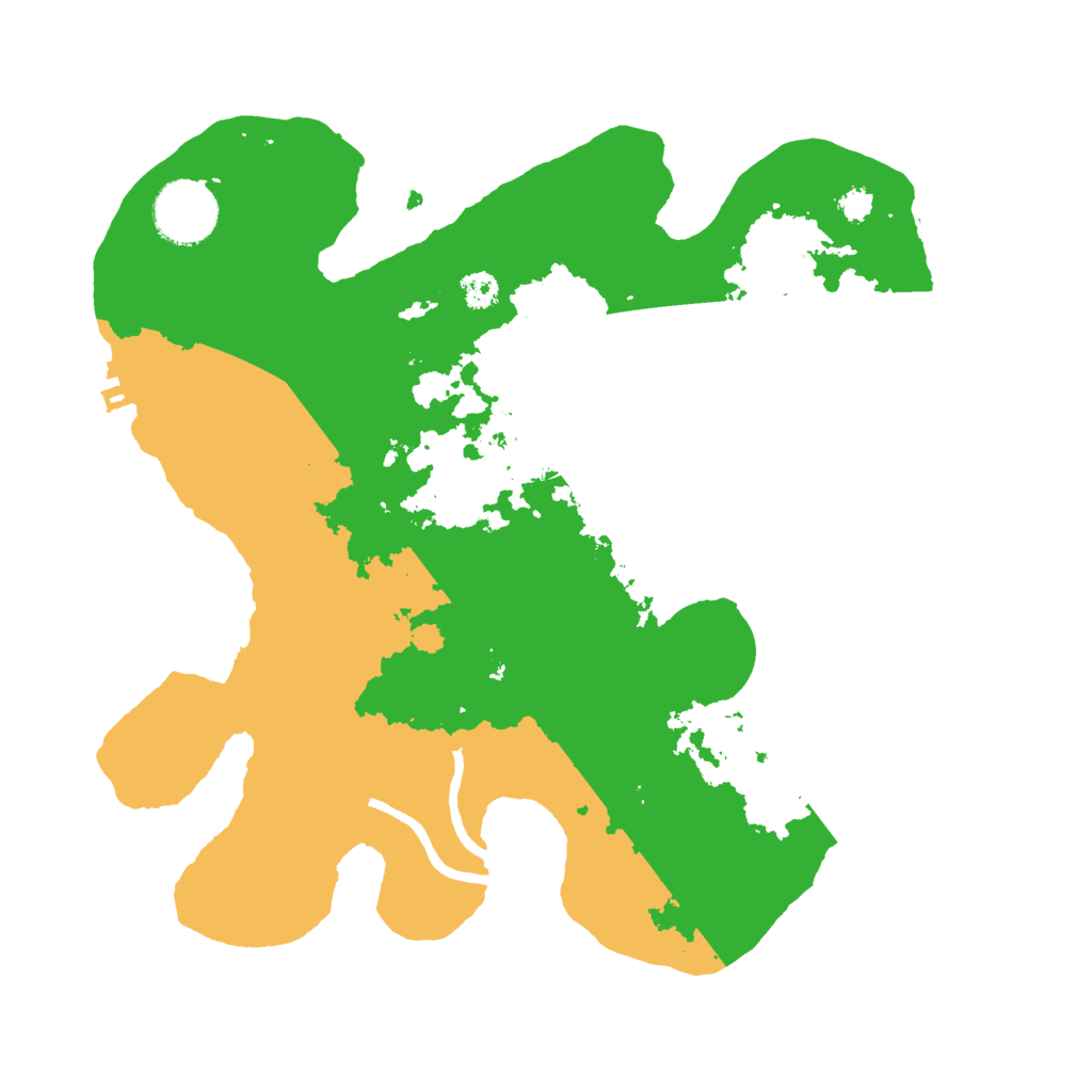 Biome Rust Map: Procedural Map, Size: 3000, Seed: 4341