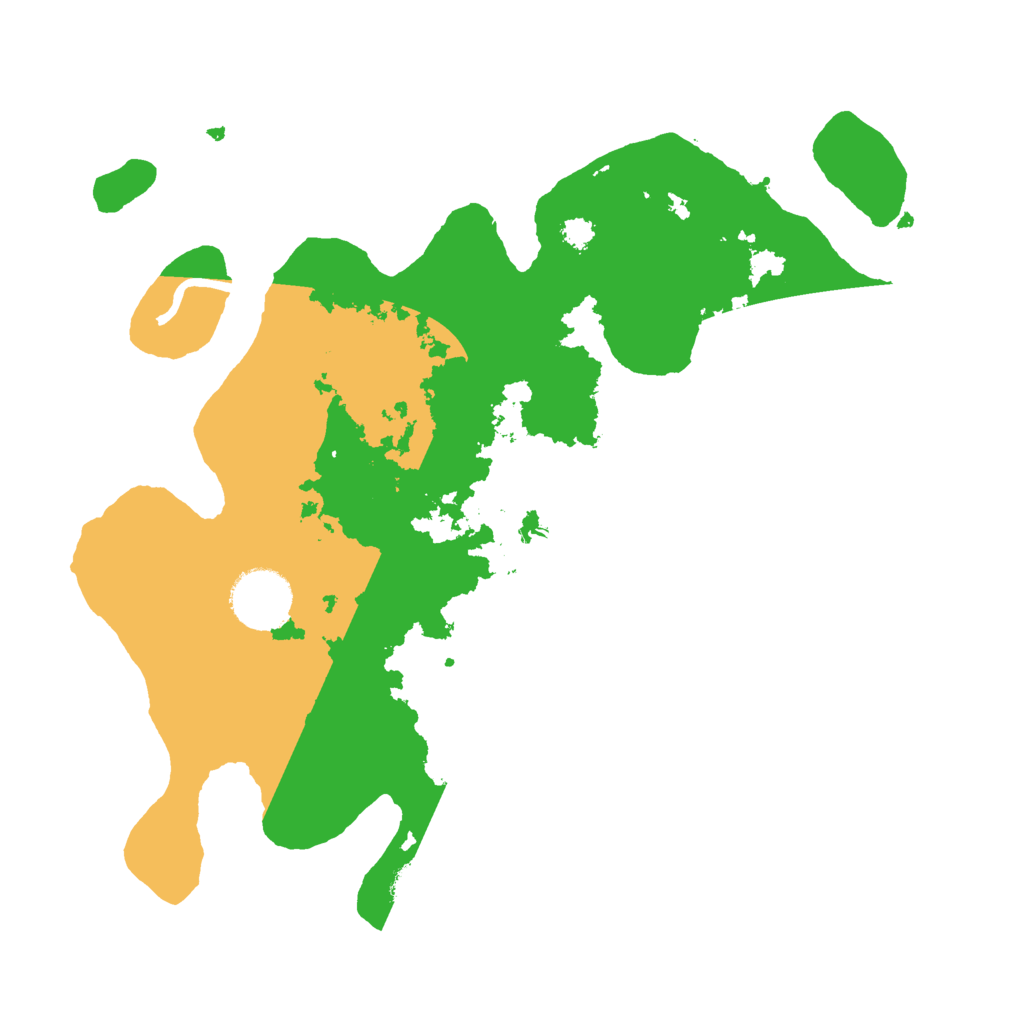 Biome Rust Map: Procedural Map, Size: 3000, Seed: 2084