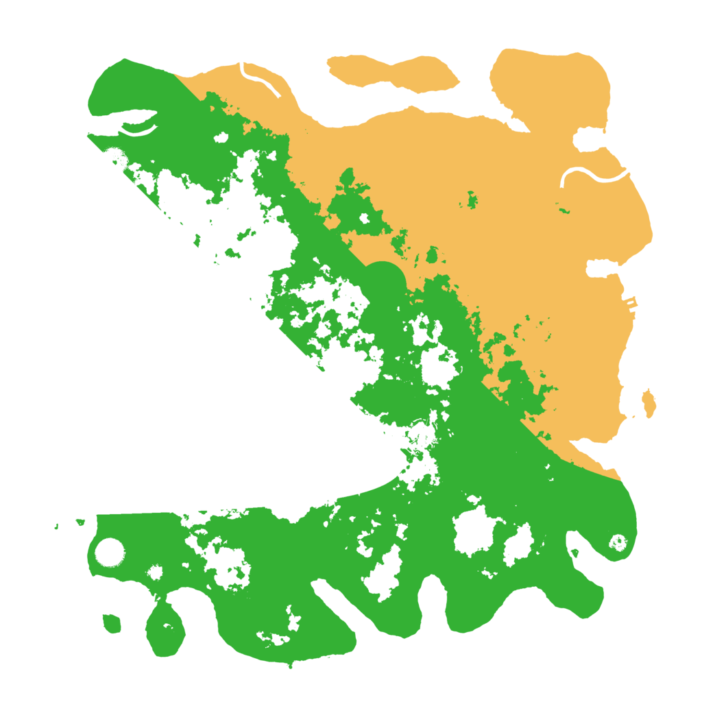 Biome Rust Map: Procedural Map, Size: 4250, Seed: 559387892