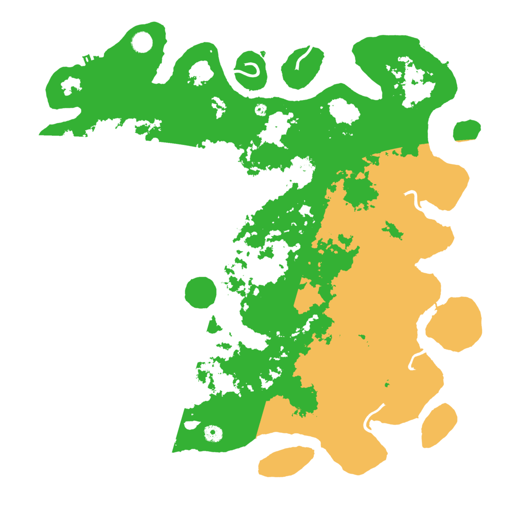Biome Rust Map: Procedural Map, Size: 4300, Seed: 822553586